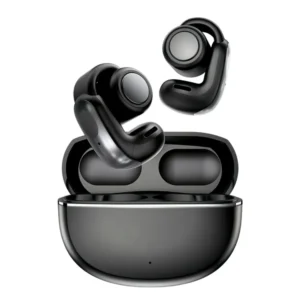 Audífonos ESENSES Inalámbricos Bluetooth Deportivos Open Ear con clip de oreja abierta OWS-1100-ENC Negro