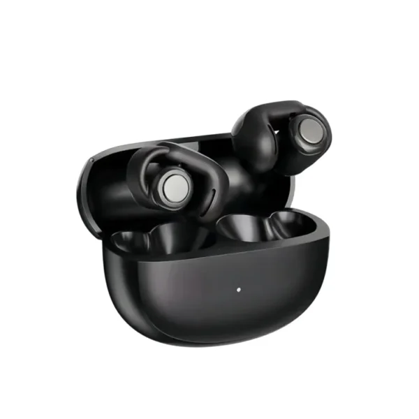 Audífonos ESENSES Inalámbricos Bluetooth Deportivos Open Ear con clip de oreja abierta OWS-1100-ENC Negro - Imagen 3