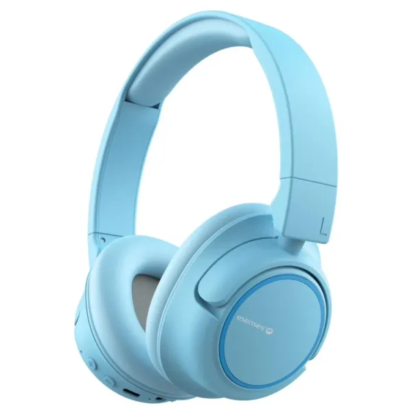 Audífonos ESENSES Inalámbricos Bluetooth On Ear Kids HP-1000 Azul Claro - Imagen 2