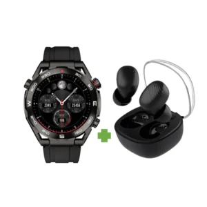 Reloj ESENSES SW-11 36 mm Negro + Audífonos TWS-18