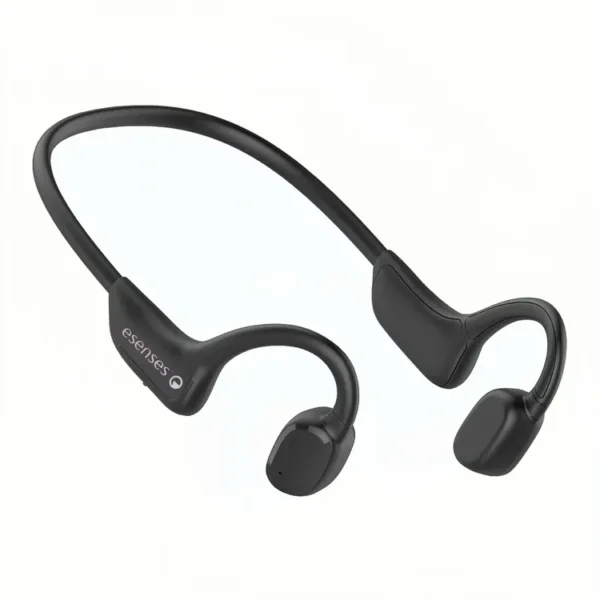 Audífonos ESENSES Inalámbricos Bluetooth Deportivos Open Ear de Conducción Abierta EB-606-AC Negro