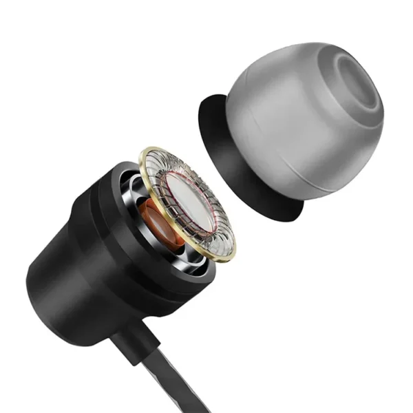 Audífonos ESENSES Alámbricos In Ear Manos Libres USB-C EB-500-C Negro - Imagen 3