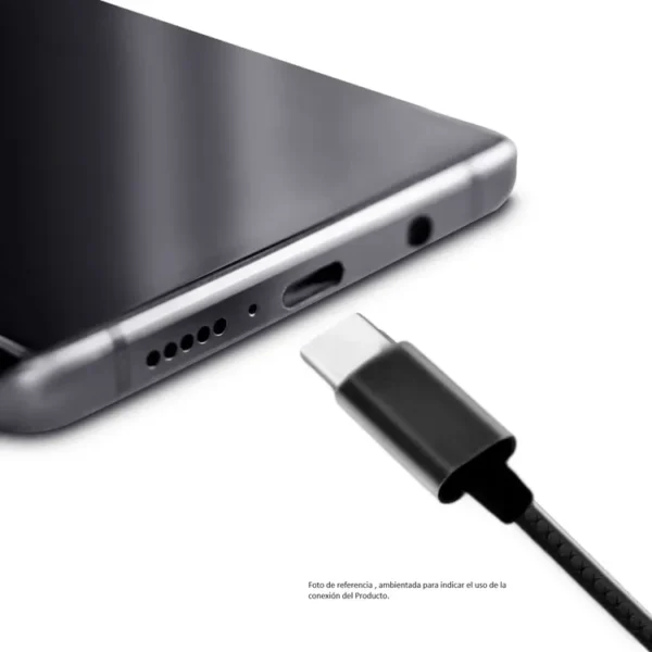 Audífonos ESENSES Alámbricos In Ear Manos Libres USB-C EB-500-C Negro - Imagen 4