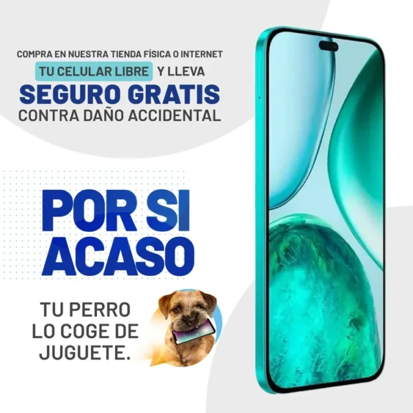 Celular HONOR X8c 512GB Verde - Imagen 2