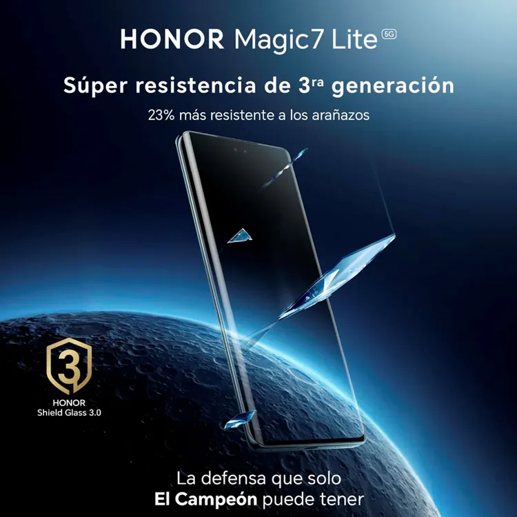 Celular HONOR Magic 7 Lite 512GB 5G Negro + Reloj - Imagen 7