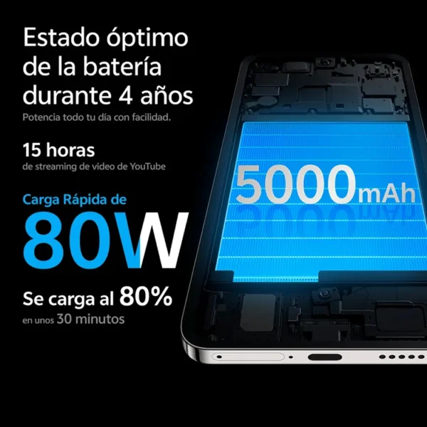 Celular VIVO V40SE 256GB 5G Plateado + Reloj - Imagen 7