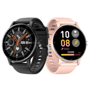 Combo Reloj MULTITECH MTW-2416 36 mm Negro|Rosado