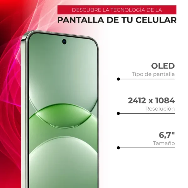 Celular HUAWEI Nova13 256GB Verde + Audifonos - Imagen 7