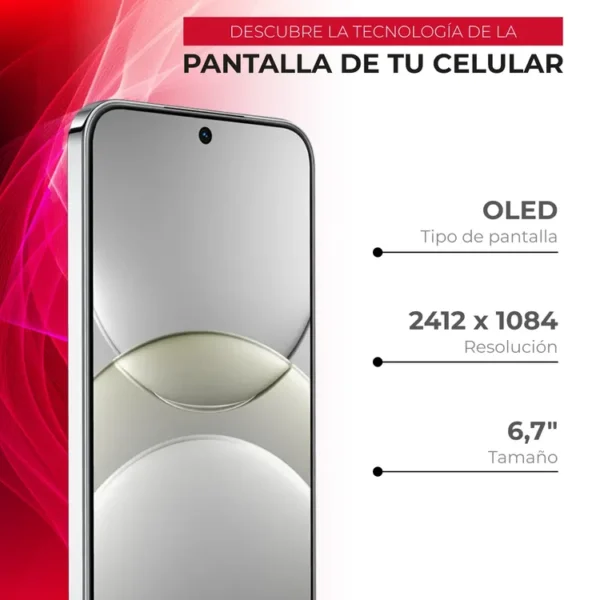 Celular HUAWEI Nova13 256GB Blanco + Audifonos - Imagen 7