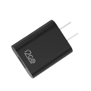 Adaptador|Cargador de Pared i2GO USB-A 10.5W Carga Rápida Negro