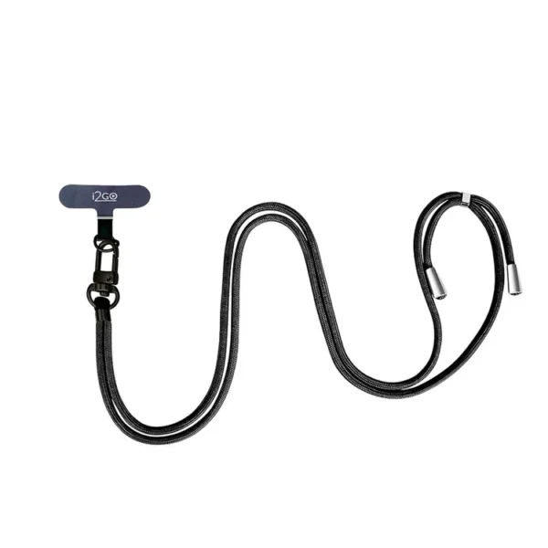 Cordón Colgante Universal  i2GO para Celular Crossbody Negro