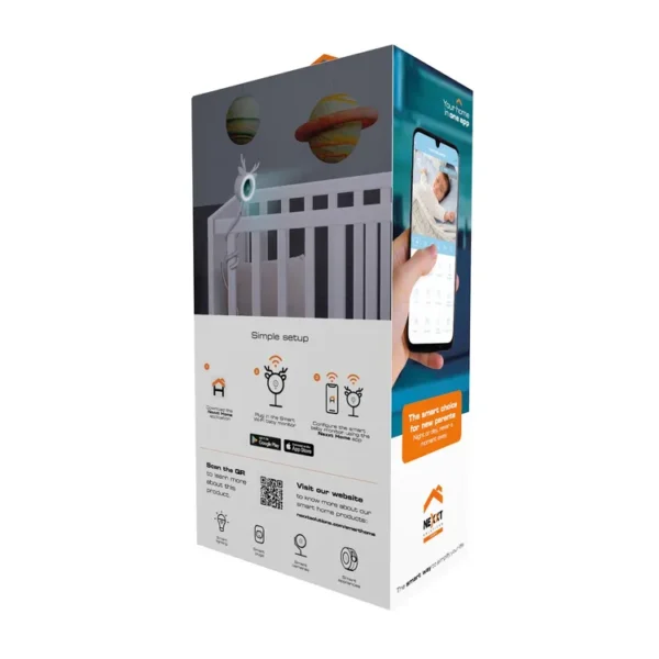 Cámara de Seguridad Fija NEXXT WiFi de interior para Monitoreo de Bebe Visión Dia|Noche 2K FHD - Imagen 7
