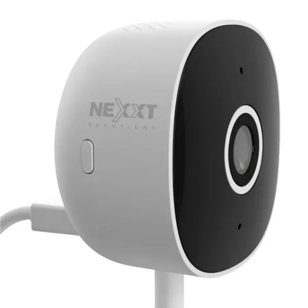 Kit NEXXT Cámara de Seguridad Fija WiFi 2K + Toma Corriente Inteligente con 2 puertos USB + Bombillo Inteligente LED WiFi 110V Multicolor - Imagen 2