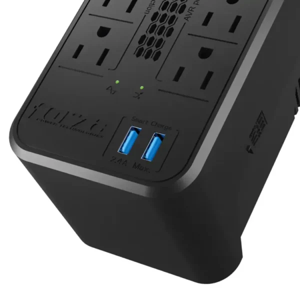 Regulador de Voltaje FORZA 1200VA - Imagen 2