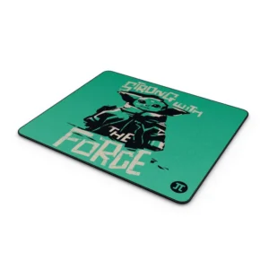 Pad Mouse XTECH Tamaño M Star Wars Grogu Negro|Verde