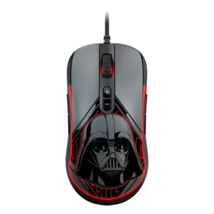 Mouse PRIMUS Alámbrico Ergonómico Gaming PMO-S203DS Star Dark Side Negro|Rojo