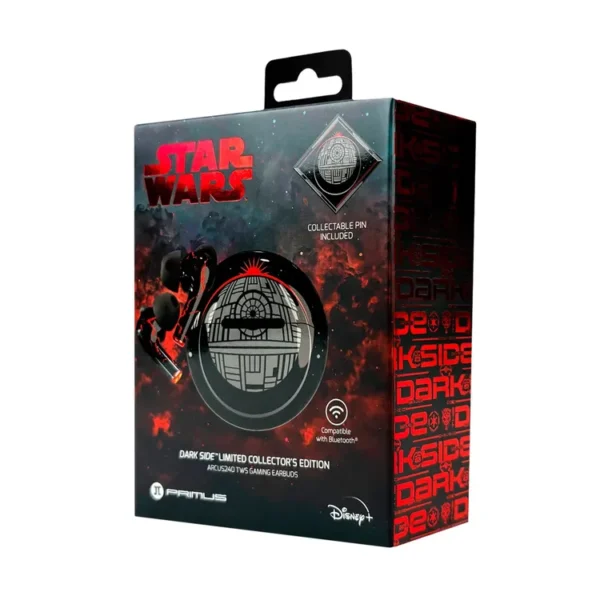 Audífonos PRIMUS Inalámbricos Bluetooth In Ear TWS PWH-S240DS Star Wars Dark Side Negro|Rojo - Imagen 8