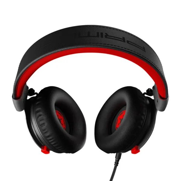 Audífonos de Diadema PRIMUS Alámbricos Over Ear Gaming PHS-S110DS Star Wars Dark Side Cancelación de Ruido Negro|Rojo - Imagen 2