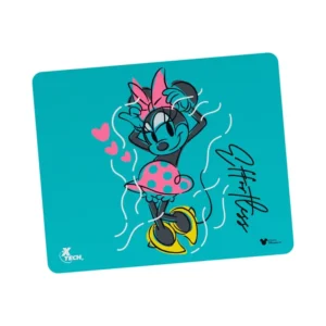 Pad Mouse XTECH Tamaño S Minnie Mouse Azul/Rosado
