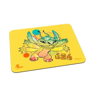 Pad Mouse XTECH Tamaño S Disney Stitch Amarillo