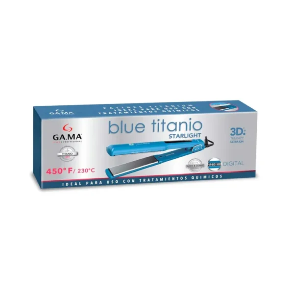 Plancha de Cabello GAMA Starlight Azul - Imagen 5