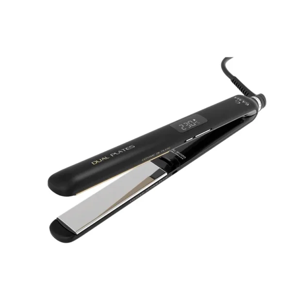 Plancha de Cabello GAMA Dual Negro - Imagen 3