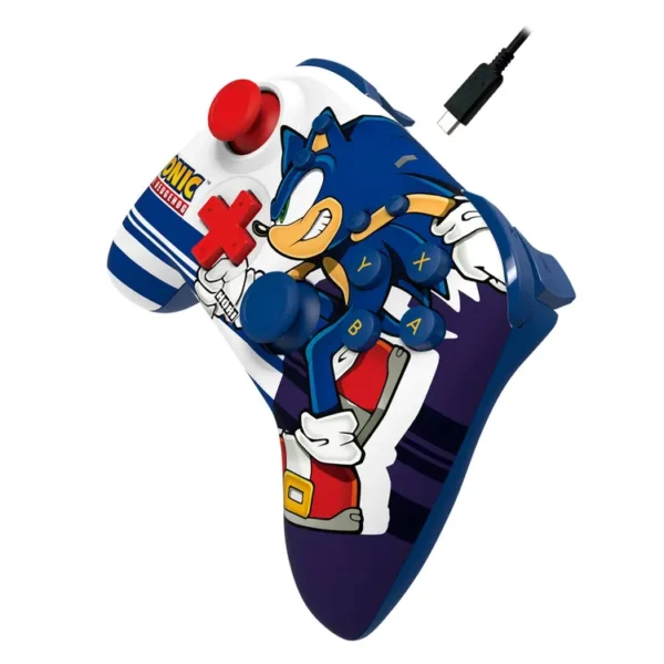 Control HORI Pad Inalámbrico para Switch Sonic Azul|Blanco - Imagen 2