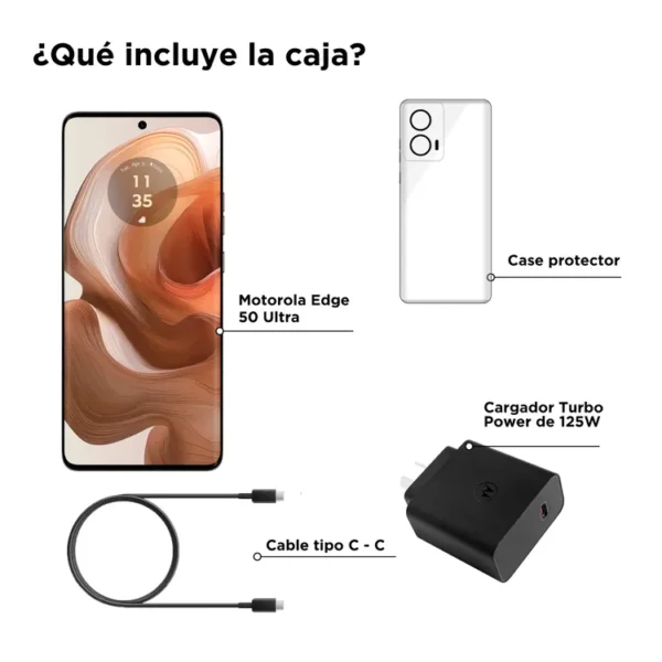 Celular MOTOROLA Edge 50 Ultra 512GB Madera - Imagen 3