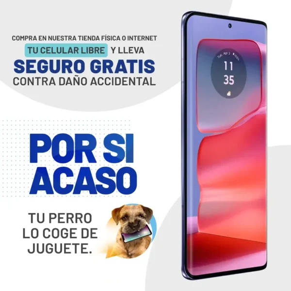Celular MOTOROLA Edge50Pro 512GB 5G Morado - Imagen 2