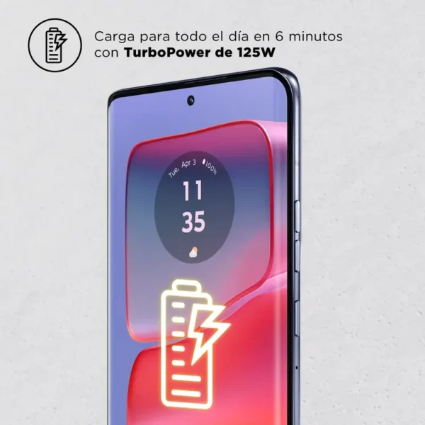 Celular MOTOROLA Edge50Pro 512GB 5G Morado - Imagen 10