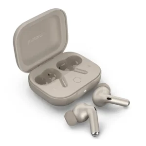 Audifonos MOTOROLA Inalámbricos Bluetooth In Ear Moto Buds+ Sound By Bose Cancelación de Ruido Gris
