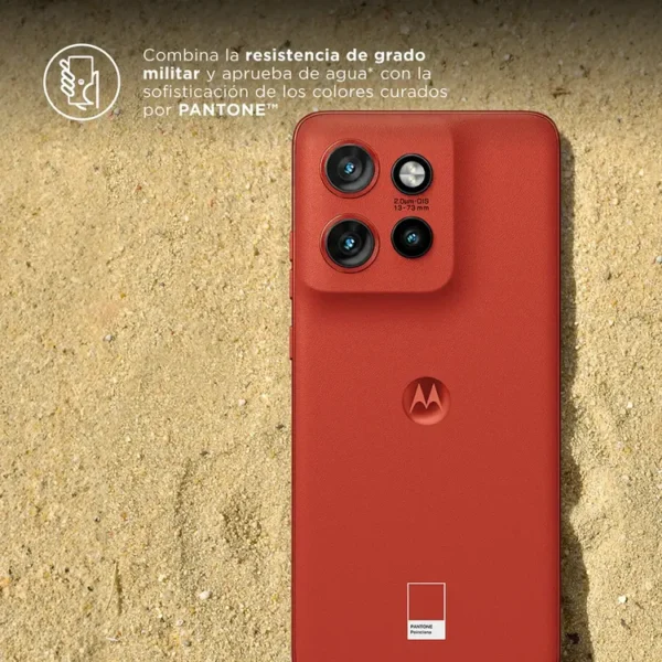 Celular MOTOROLA Edge50 Neo 256GB Naranja - Imagen 7