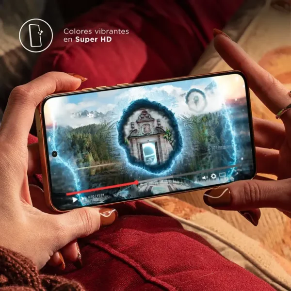 Celular MOTOROLA Edge50 Neo 256GB Naranja - Imagen 9