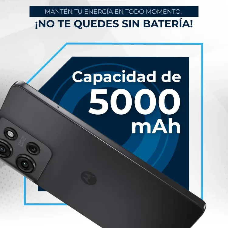 Celular Motorola G75 256GB 5G Gris - Imagen 5