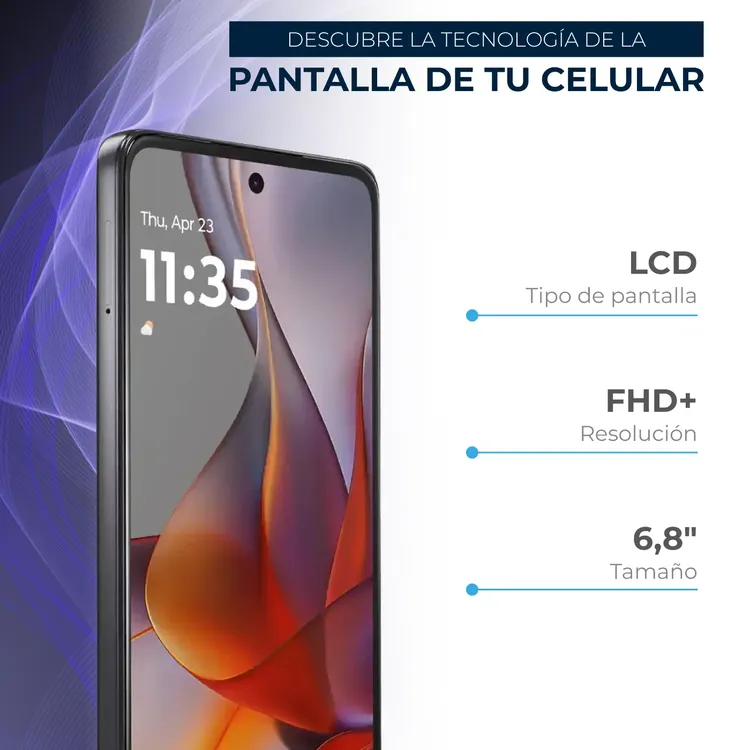Celular Motorola G75 256GB 5G Gris - Imagen 7