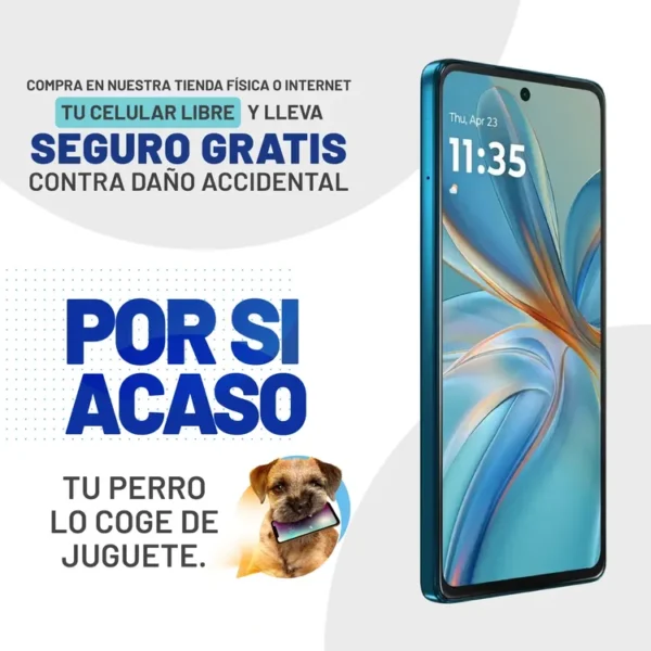Celular Motorola G75 256GB 5G Azul - Imagen 2