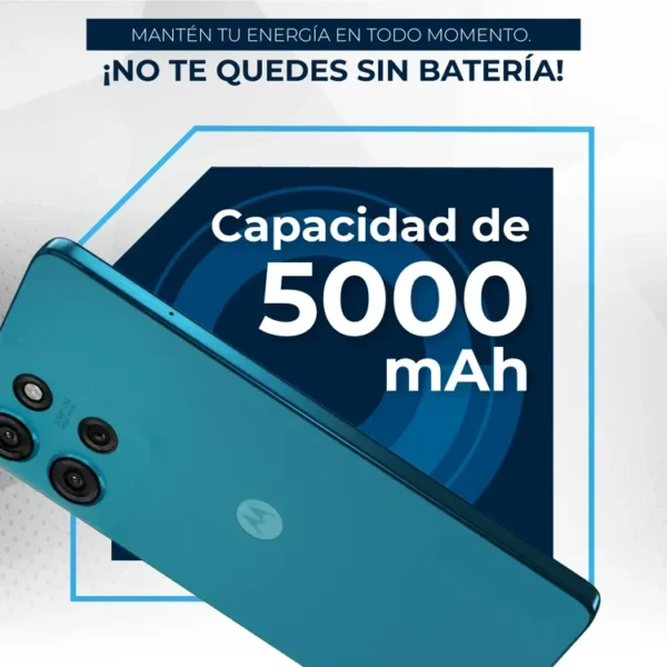 Celular Motorola G75 256GB 5G Azul - Imagen 5