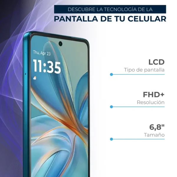 Celular Motorola G75 256GB 5G Azul - Imagen 7