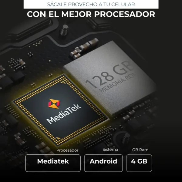 Celular MOTOROLA G15 128GB Gris - Imagen 6