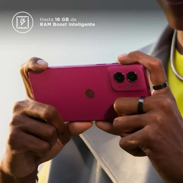 Celular MOTOROLA G55 256GB Rosado - Imagen 9