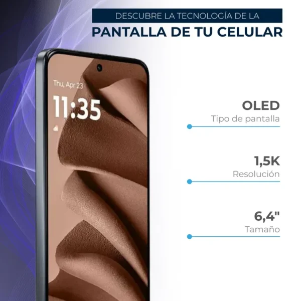 Celular MOTOROLA Edge50 Neo 256GB Chocolate - Imagen 7