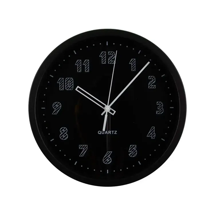 Reloj de Pared FREE HOME Negro 25 cm