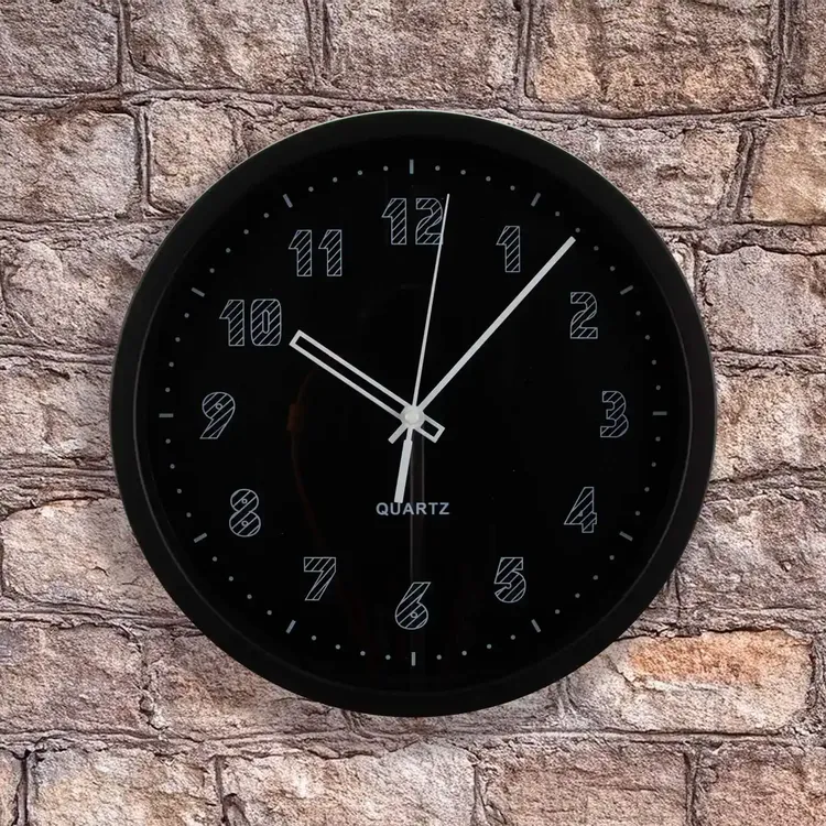 Reloj de Pared FREE HOME Negro 25 cm - Imagen 4