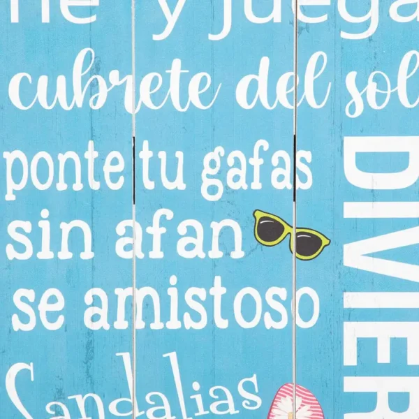Cuadro Decorativo FREE HOME "Tarde de Piscina" 30 x 80 x 1.8 cm - Imagen 2