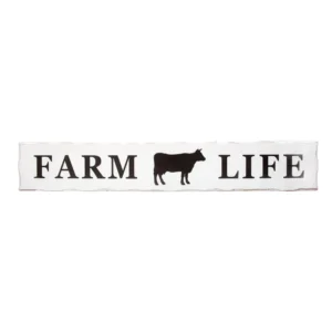 Cuadro Decorativo FREE HOME Farm Life 120 x 20 cm