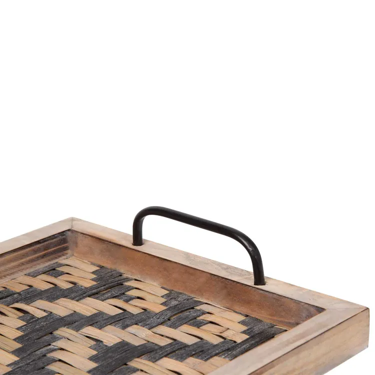 Bandejas Decorativas FREE HOME Apilable Bambú - Imagen 6