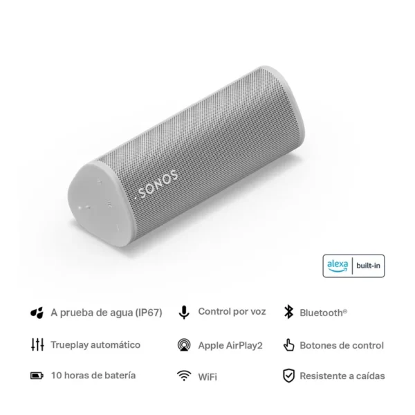 Parlante SONOS Roam Blanca - Imagen 3