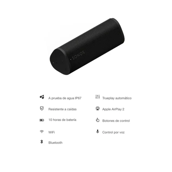 Parlante SONOS ROAM 2 Negro - Imagen 3