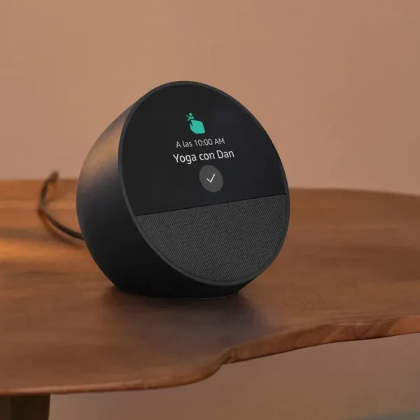 Parlante AMAZON Echo Spot Negro - Imagen 5