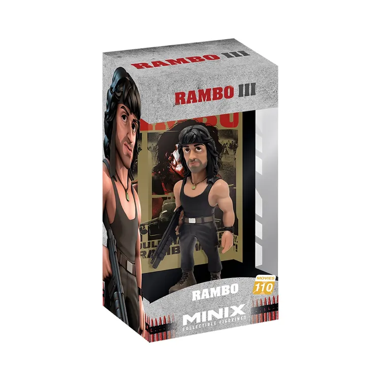 Figura Coleccionable MINIX de Rambo T-Shirt